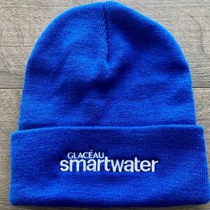 Glaceau Smartwater Beanie Hat Blue Cap Unisex - New One Size Fits All